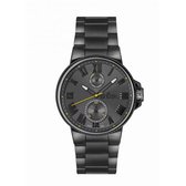 Lee Cooper LC06881.060 - Horloge - Analoog - Mannen - Heren - stalen band - Zwart - Grijs