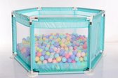 Kinderbox | Speelbox | Babybox | Grondbox 128x66 - roze