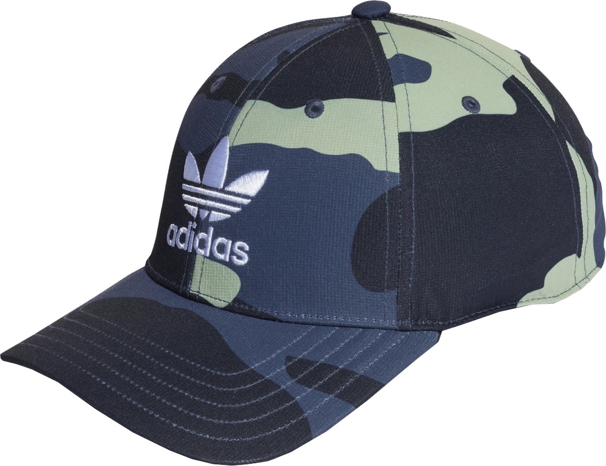 adidas Camo Baseball Cap HD9755, Unisex, Marineblauw, Pet, maat: OSFM