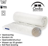 Omra - Topper - Koudschuim - HR - Rits - Rollpack - Eenpersoons - 90x200x7 cm