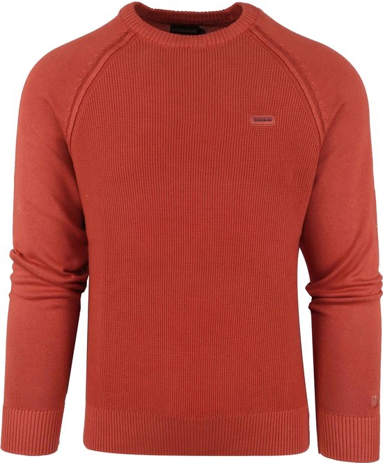 Napapijri - Pull Rouge - Taille M - Coupe moderne