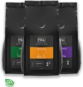 FIKA PREMIUM COFFEE - koffiebonen proefpakket 3 x 1 kg