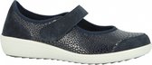 Hallux comfortschoen stretch ballerina mt:5 Marineblauw merk: Varomed (met CE-keurmerk)