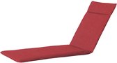 Madison - Ligbedkussen - Panama brick red - 190x60 - Rood