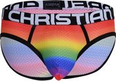 Andrew Christian Pride Mesh Brief w/ Almost Naked - MAAT M - Heren Ondergoed - Slip voor Man - Mannen Slip
