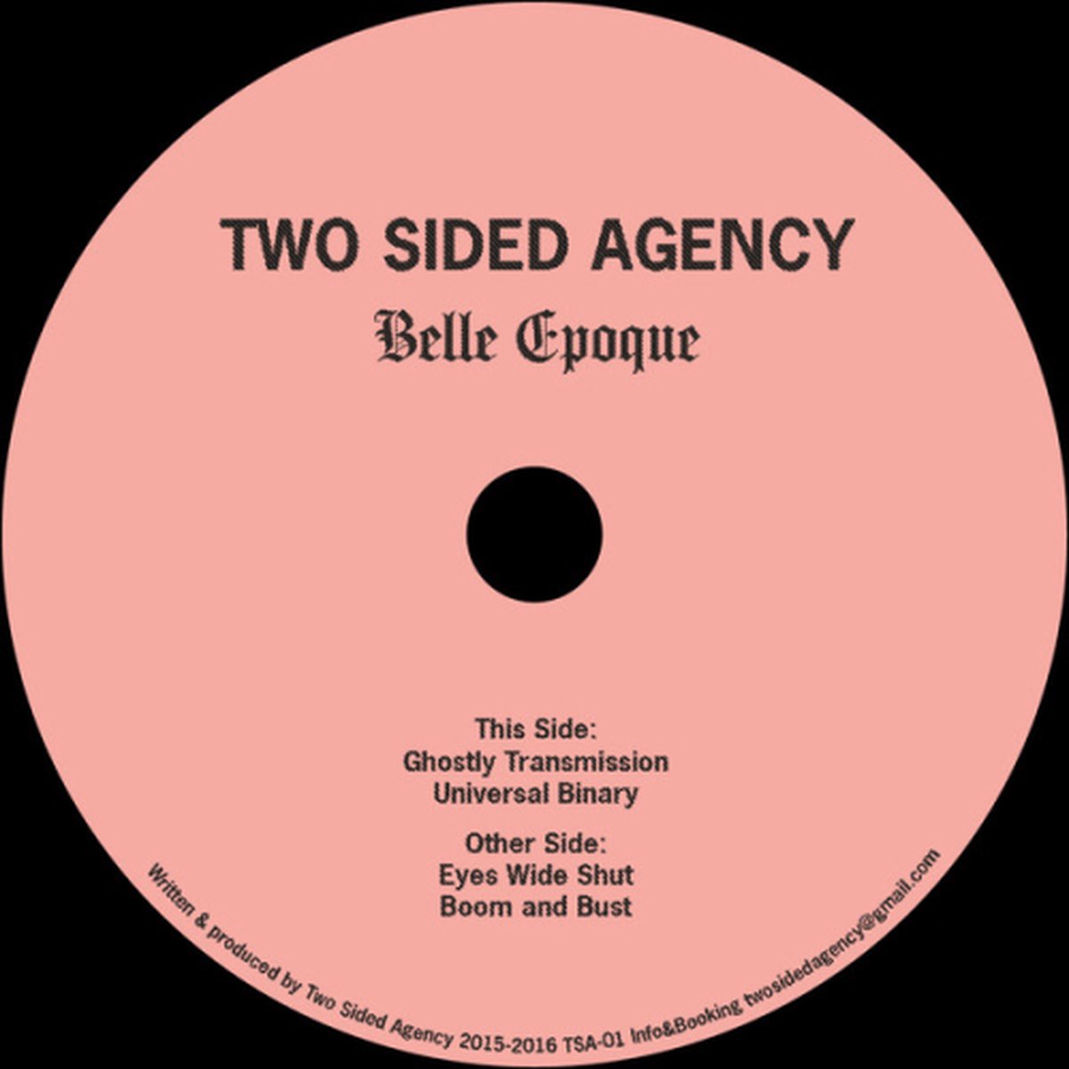 Two Sided Agency - Belle Epoque