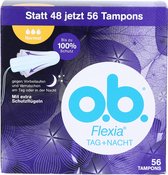 ob Tampons Normal Flexia Dag en Nacht (56 st)