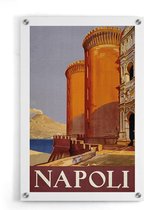 Walljar - Napoli - Muurdecoratie - Plexiglas schilderij