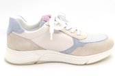 Marco Tozzi Dames Sneaker - 2-23791-28-187 Wit/Offwhite/Bleu - Maat 41