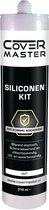 Siliconen kit transparant 310 ml - 4 stuks