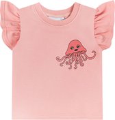 Dear Sophie T-shirt Jellyfish Frill Tank Pink Maat 98/104