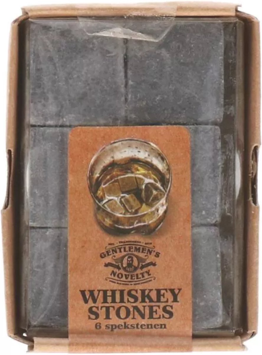 Whiskey stones 6 stuks