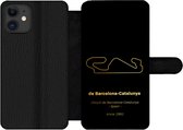 Bookcase Geschikt voor iPhone 11 telefoonhoesje - F1 - Circuit - Barcelona - Met vakjes - Wallet case met magneetsluiting - Cadeau voor man