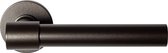 Deurkruk op rozet - Brons Kleur - RVS - GPF bouwbeslag - Hipi Deux+ GPF3052.A1-00, Dark blend