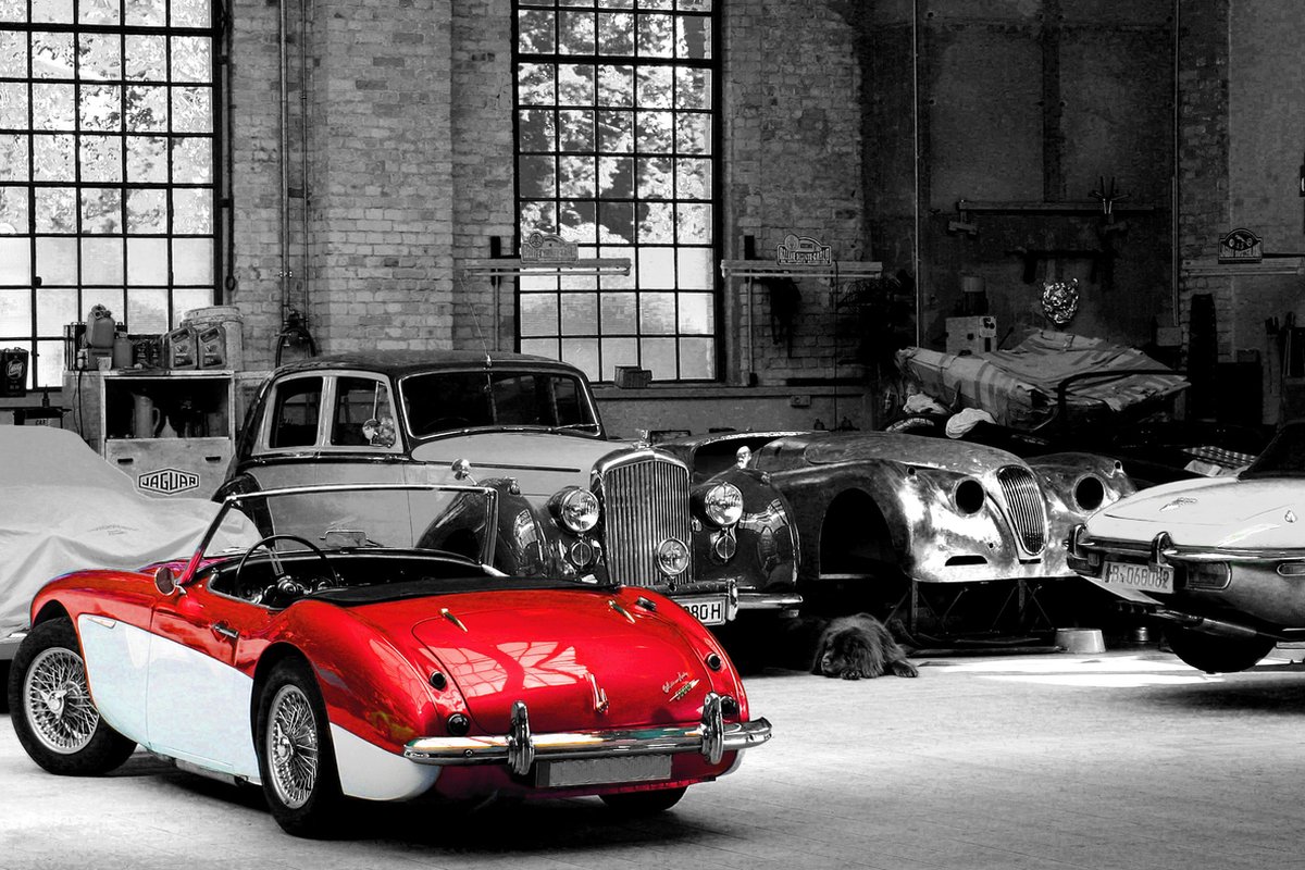 Dibond - Auto - Oldtimer - 100 x 150 cm