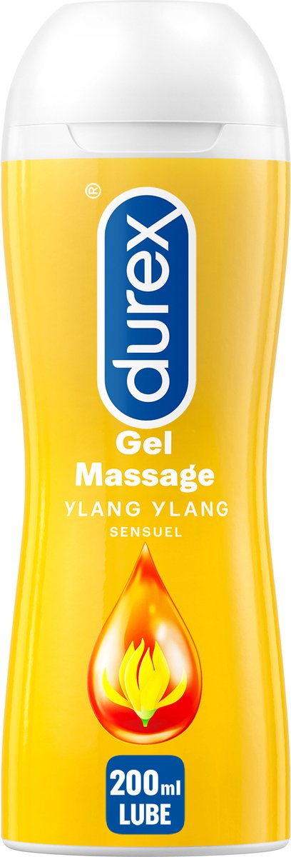 Durex Massage Olie en Glijmiddel - Sensual - Waterbasis - 200 ml - Durex
