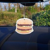 Luchtverfrisser auto - hamburger / gold digger