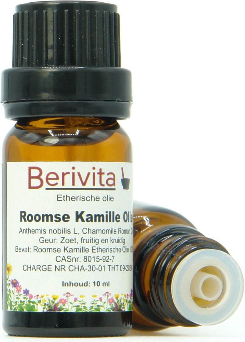 Goedkoopste Roomse Kamille Olie 100 10ml - Etherische Olie van Bloemen Anthemis Nobilis, Roman Chamomile