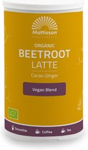 Mattisson - Biologische Beetroot Latte - Gember Cacao - 160 Gram