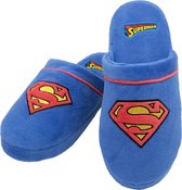 FUNIDELIA Superman pantoffels voor mannen - 42-45 - Blauw