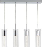 Artika Champagne Glow 4-pendant led-armatuur, chroom