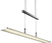 B.K.Licht - Glazen Hanglampen voor binnen - eetkamer - dimbaar - hoogte verstelbaar - LED hanglamp - pendellamp - 3.000K - 1.600lm - 21W LED
