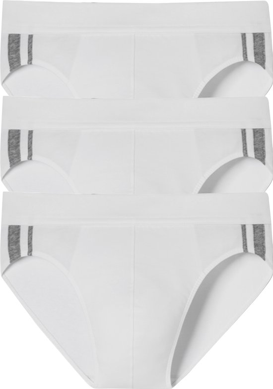 SCHIESSER 95/5 Stretch rio slips (3-pack) - wit