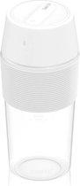 SQUIK® Draadloze Mini Juicer Wit - Draagbare Blender - Smoothie Blenders - Shakebeker - Shaker - Draagbaar - Draadloos - 300ML - 7.4V