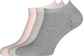 Chaussettes femme Calvin Klein Chloe (lot de 3) - socquettes - beige - rose et gris - Taille: 36-40