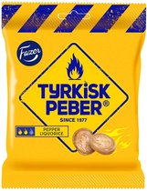 Fazer. Tyrkisk Peber. Pepper liquorice / zoethout