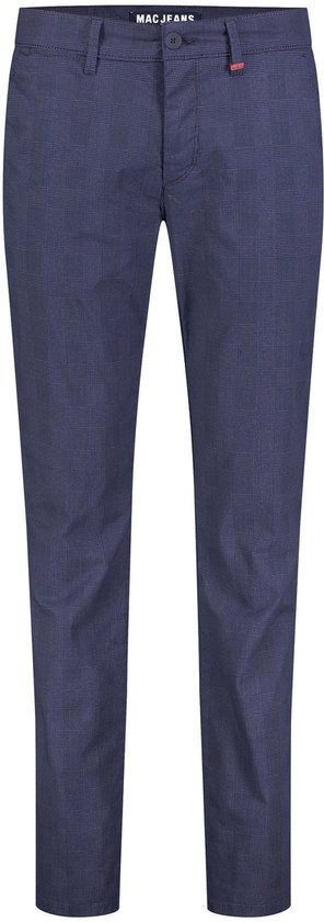 MAC Jeans Heren Jeansbroek Lennox Wollook Twillstretch Zwart Gemêleerd, 32W / 32L