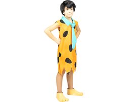 FUNIDELIA Fred Flintstone kostuum voor jongens - The Flintstones - Maat: 135 - 152 cm