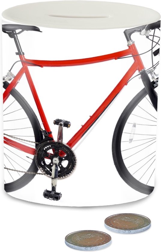 Tirelire - Tirelire - Un vélo de course rouge. - Tirelires - Adultes -  Enfant - Garçon... | bol.com