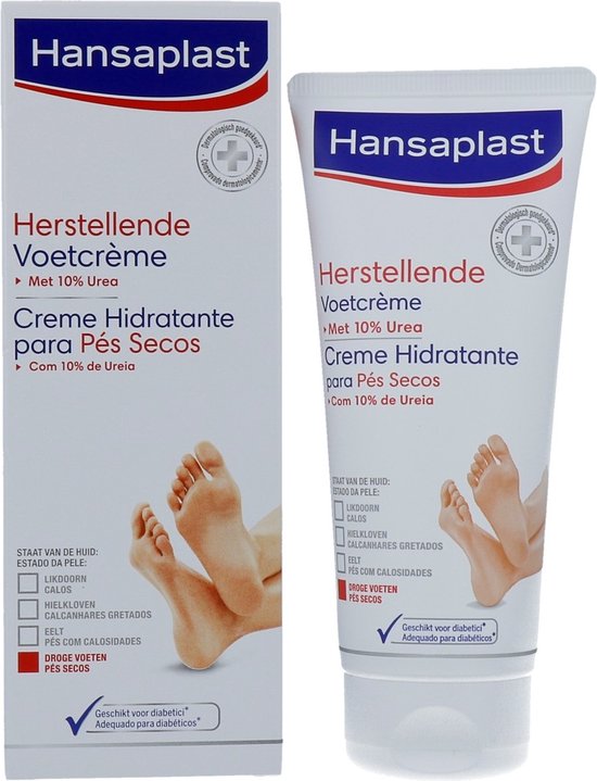 Hansaplast Crème Pieds Réparatrice Pieds Secs - 100 ml | bol.com