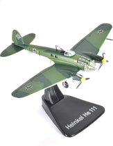 Atlas - Bomber Aircraft serie - Heinkel He 111 - 1:144 scale - Modelvliegtuig - Airplane