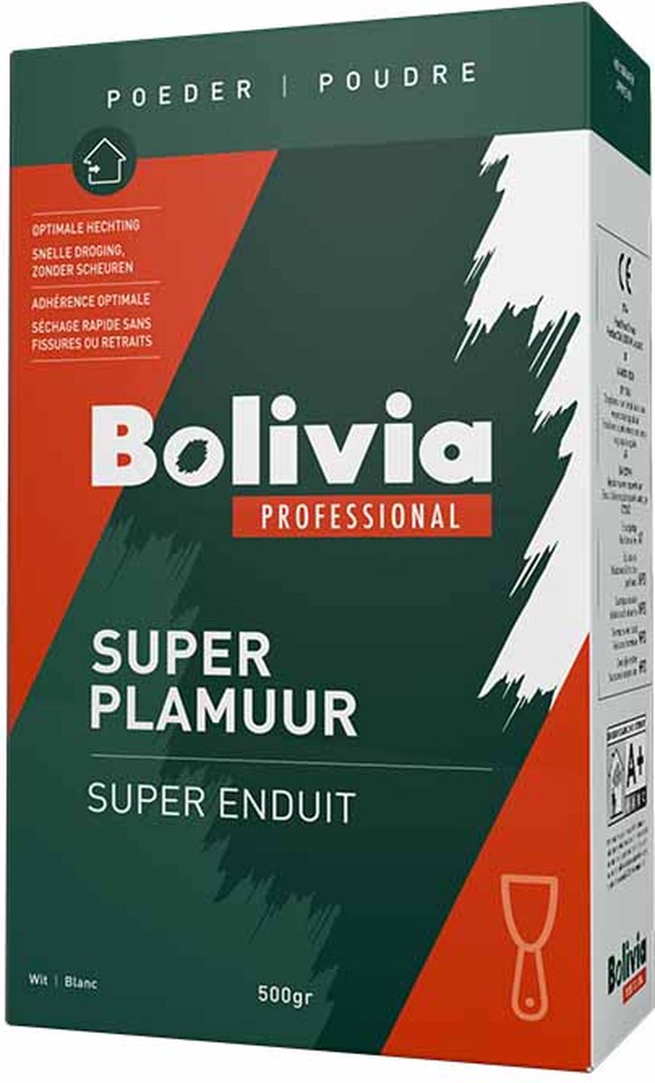 Bolivia Super plamuur - 2 Kilo doos