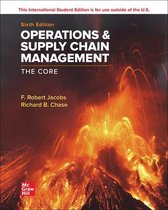 Summary Operations and Supply Chain Management: The Core ISE -  Supply Chain Management - Endterm