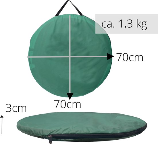 JEMIDI tweepersoons pop-up tent - Opgooitent, werptent voor 2 personen -  Ideaal als... | bol.com
