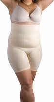 Myshapez Elegance® - waist shaper - body shaper vrouwen - corrigerende shapewear dames - Beige - 4XL