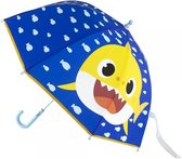 PARAPLU BABY SHARK Ø 71 CM BLAUW - Baby shark - Baby shark paraplu - Kinderparaplu jongens - Paraplu kind - Paraplu kinderen - Paraplu kind jongen - Paraplu jongen - Kinderparaplu - Paraplu k