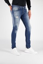 Richesse Vichy Blue Jeans - Mannen - Jeans - Maat 36