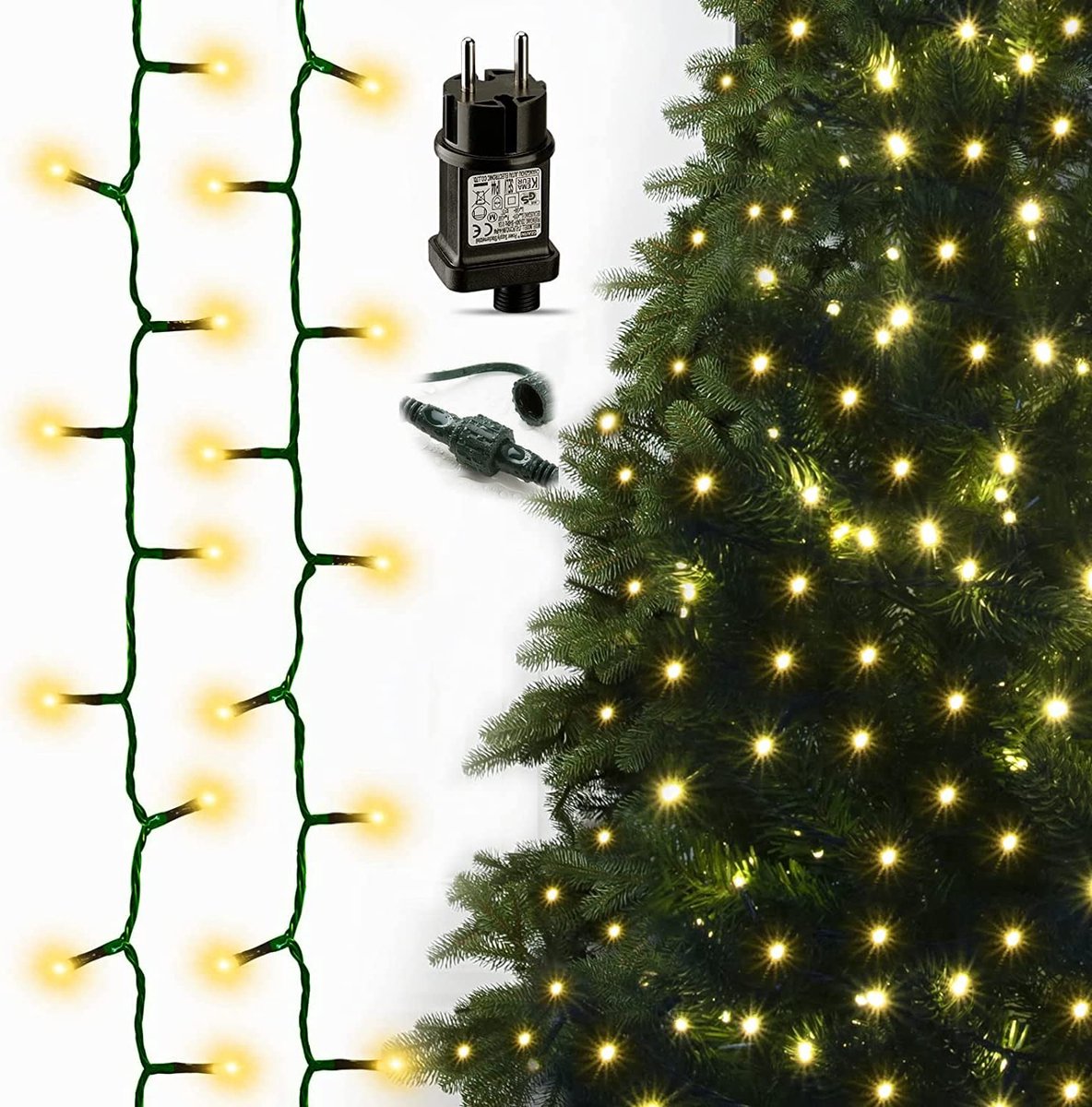 Buxibo Kerstlampjes Kerstboomverlichting 22 meter Kerstverlichting