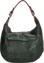 Micmacbags Highland Park Schoudertas - Smaragd groen