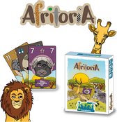 Afritoria - Kaartspel Kinderen - Kaartspel Dieren - Spellen voor Kinderen vanaf 8 jaar - 2-4 Personen - Spellen voor Kinderen - Familie Kaartspel - Familiespel Kinderen