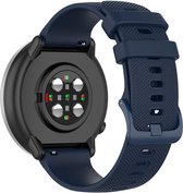 Strap-it Siliconen bandje 20mm - horlogebandje geschikt voor Samsung Galaxy Watch Active / Active2 40 & 44mm / Galaxy Watch 3 41mm / Galaxy Watch 42mm / Galaxy Watch 4 & 4 Classic