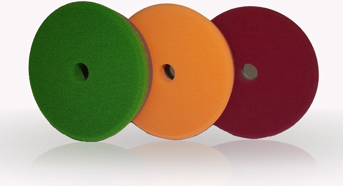Autochem polijstpad set 125 Ø