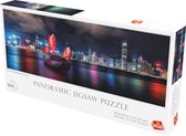 Panoramic Jigsaw puzzle Victoria Harbour, Hong Kong - 504 pieces