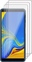 Samsung A7 Screenprotector - Beschermglas Samsung Galaxy A7 2018 Screen Protector Glas - 3 stuks