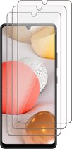 Samsung A42 Screenprotector - Beschermglas Samsung Galaxy A42 Screen Protector Glas - 3 stuks