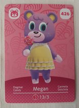 Amiibo Animal crossing new horizons kaart 426 Megan serie 5